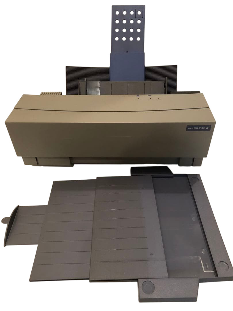 ALPS MD-5500 MicroDry Thermal Printer Power On Confirmed 003