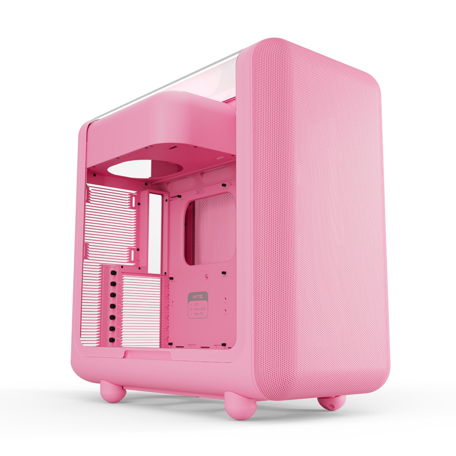 HYTE X50 - Modern Performance ATX Mid-Tower Gaming PC Case - Optimized High A...