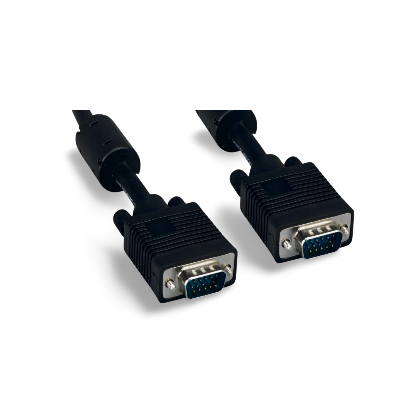 50ft SVGA Monitor Cable Male to Male UL2919 - Black