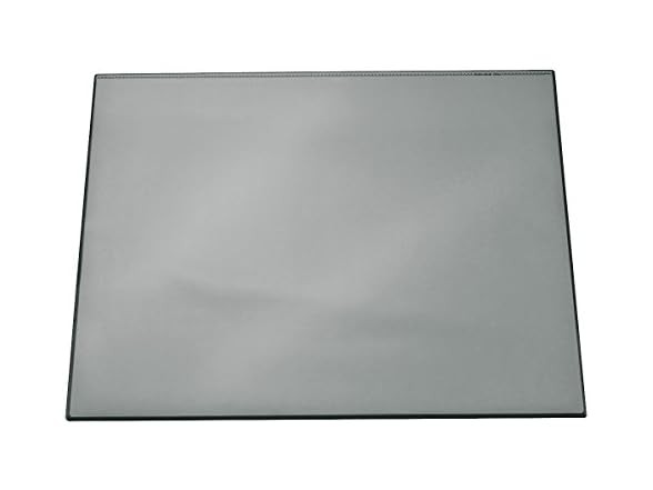 Durable Desk Mat with Transparent Overlay