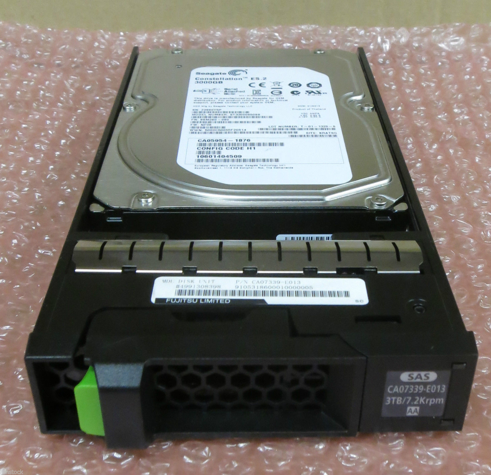 Fujitsu CA07339-E013 Eternus DX S2 HDD NLSAS SAS 3TB 7K2 3.5" HDD Hard Drive