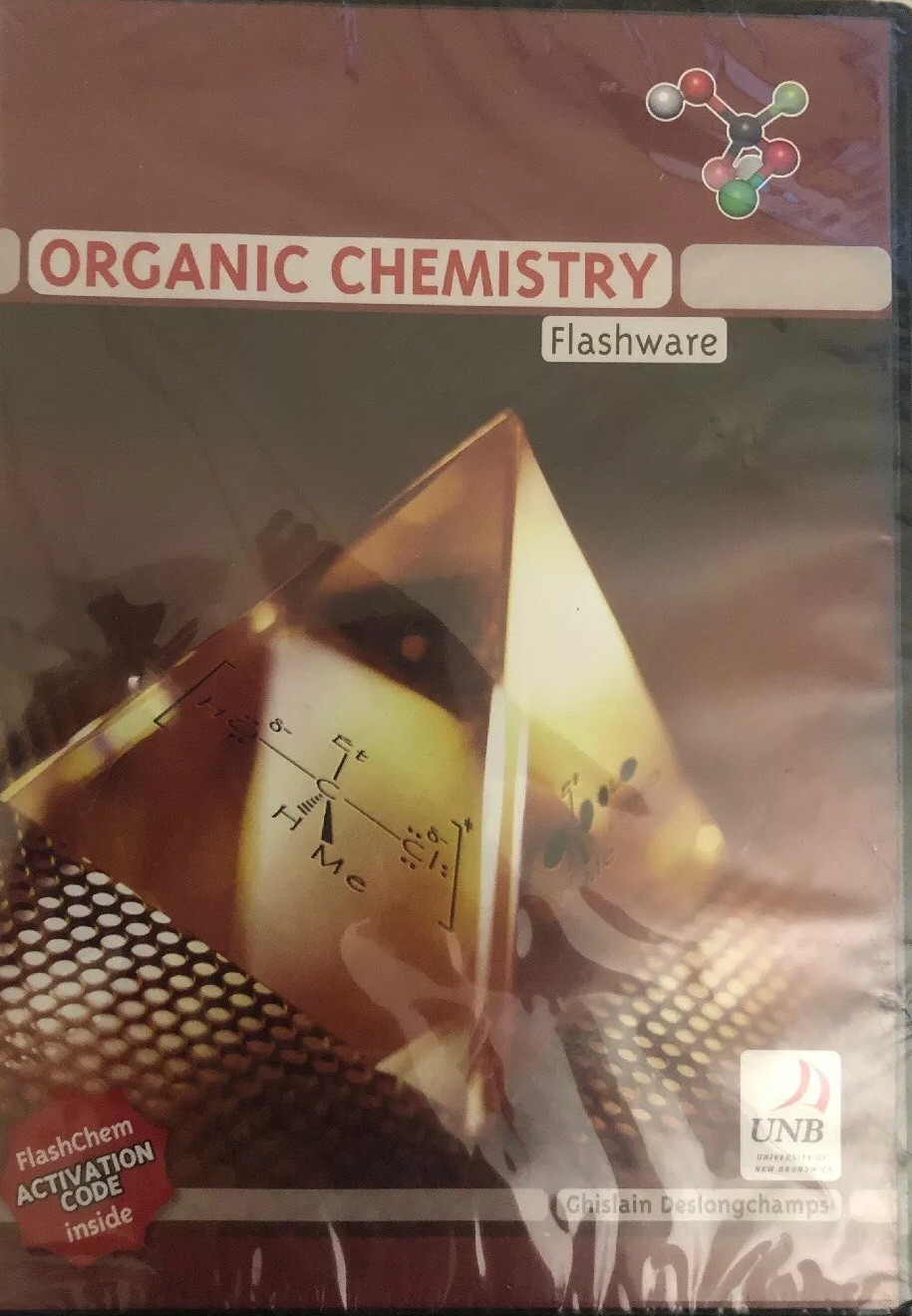 Organic Chemistry Flashware Nelson Education CD-RARE VINTAGE COLLECTIBLE-SHIP24H