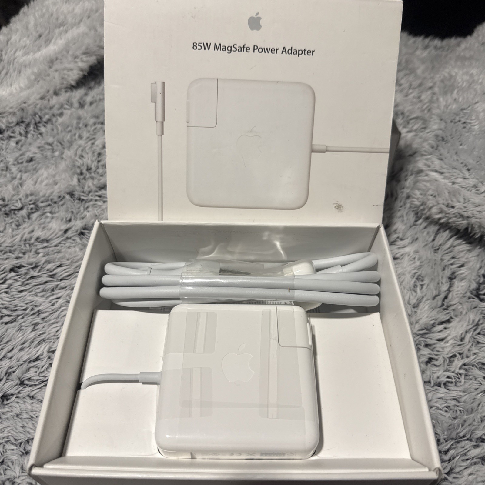 Genuine 85w L-tip Power Adapter Charger Apple Macbook Pro 15''/17''/A1222/A1343