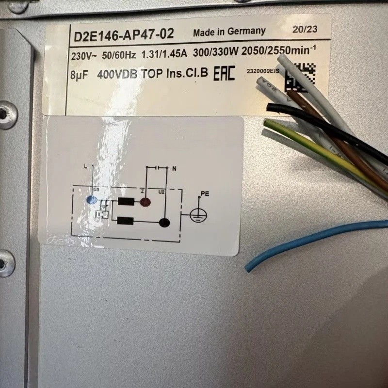 1PC New EBM D2E146-AP47-02 AC230V 330W Medical Equipment Fan Fast Ship