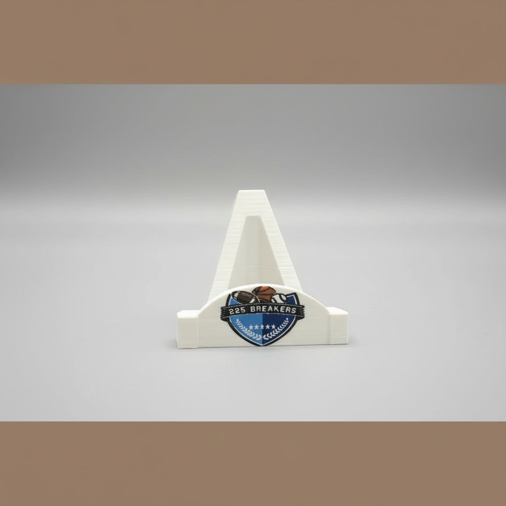 3D Printed Custom 8-Color Logo Card Stand