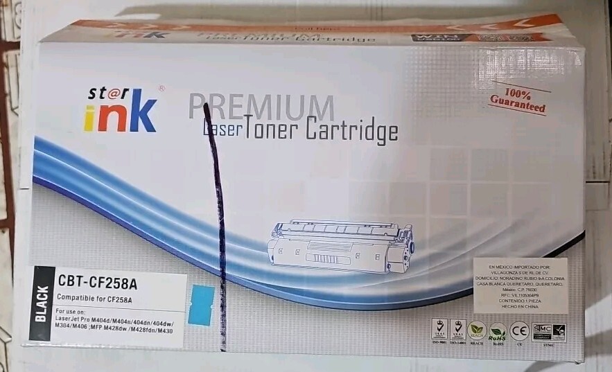 Star Ink Premium Laser Toner Cartidge Compatible For CF258A