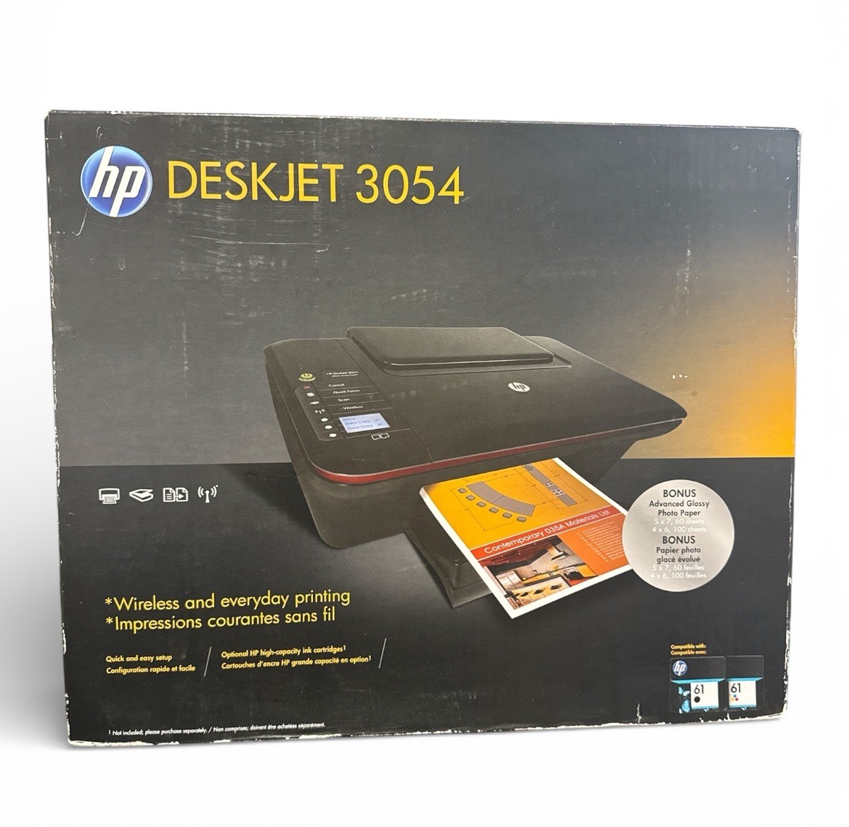 NEW - HP Deskjet 3054 All-In-One Inkjet Printer NIB Sealed ✅