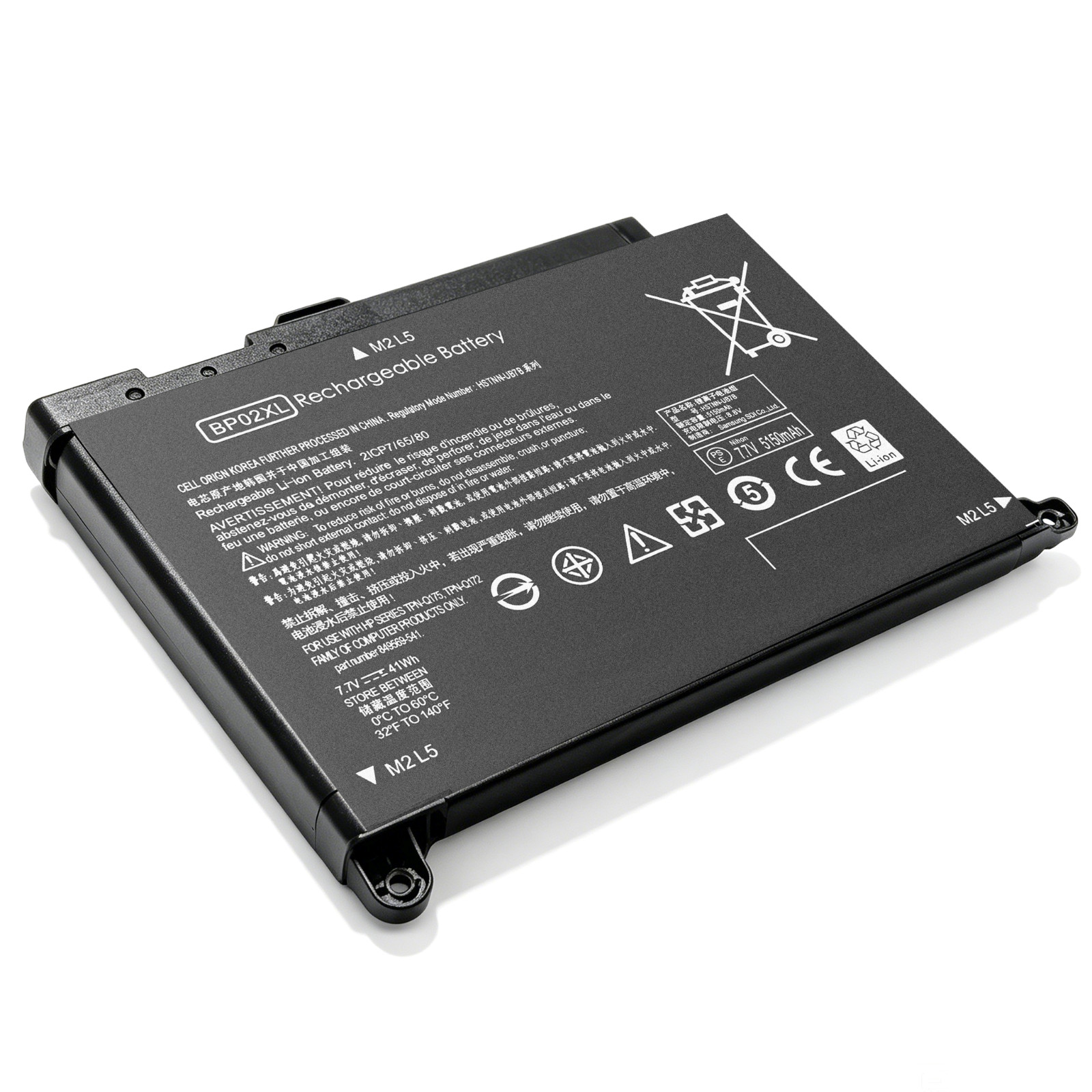 BP02XL 849909-850 Battery for HP Pavilion 15-AW 15-AU Series Laptop