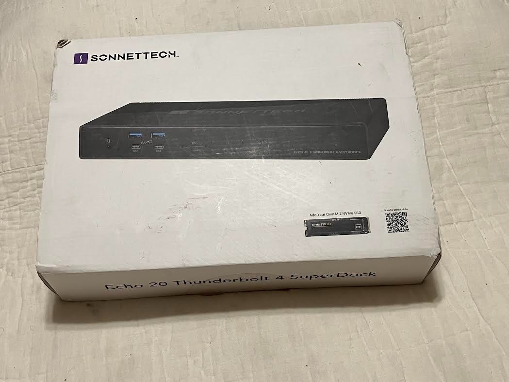 Sonnet Echo 20 Thunderbolt 4 SuperDock-New in box