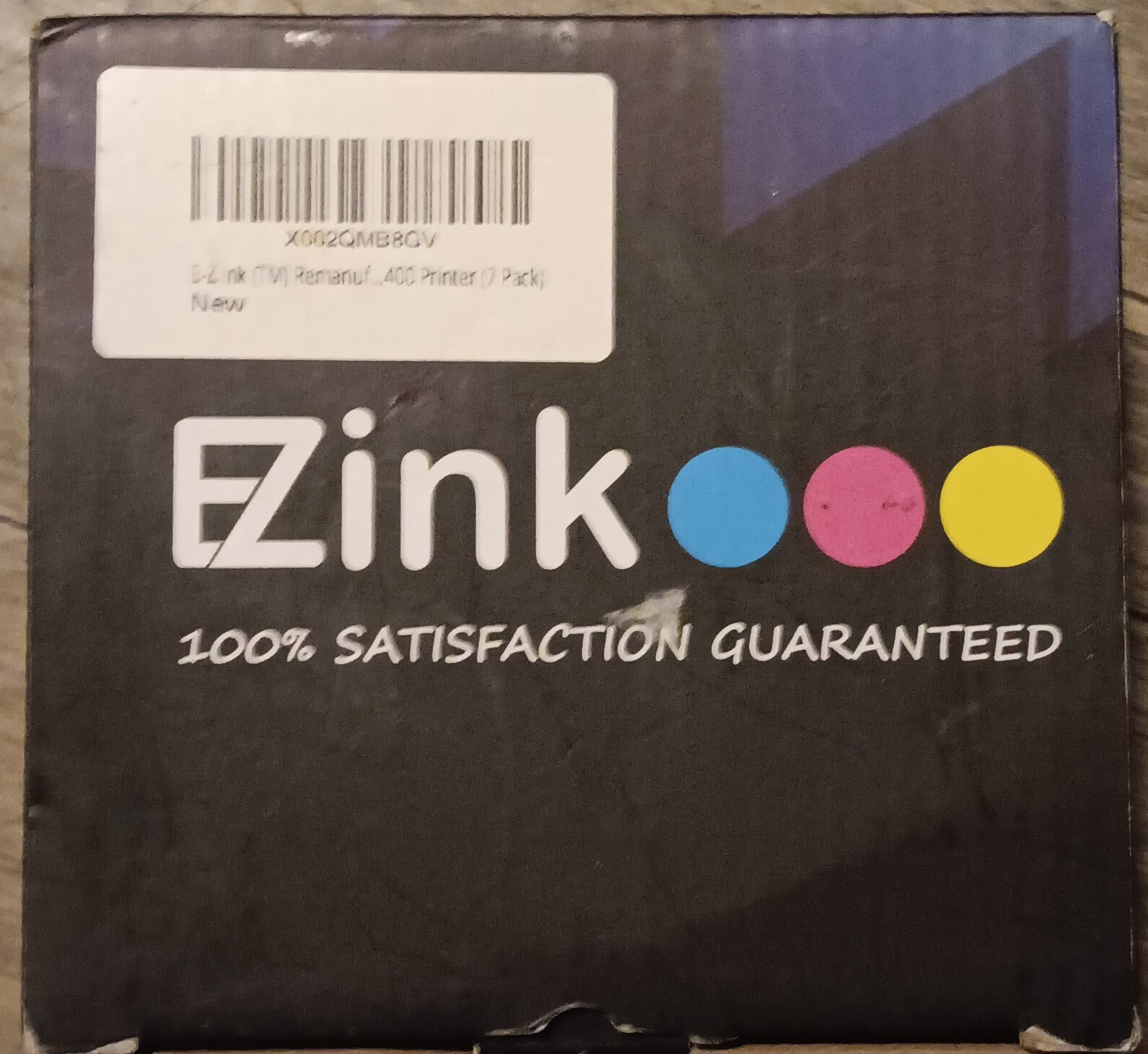 EZink #79 400 printer 7 pack ink (2 black, 2cyan, 2 magenta, 1 ye