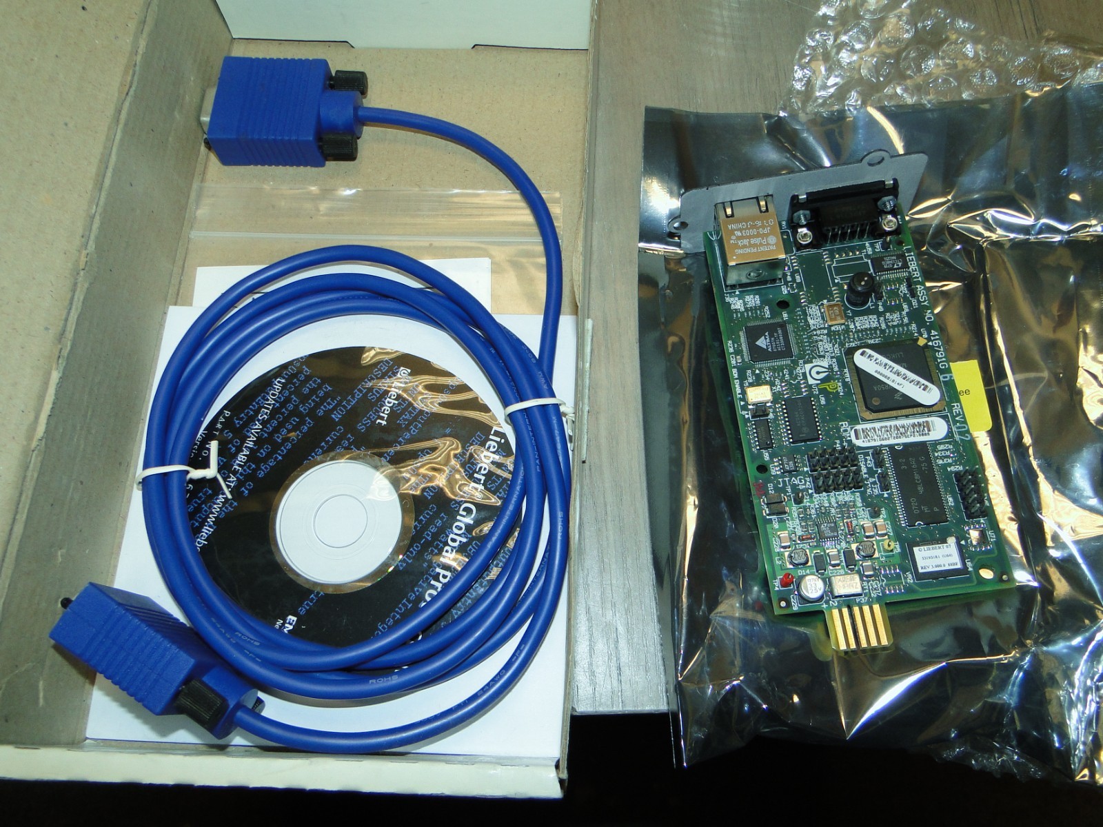 EMERSON LIEBERT KIT IS-WEBCARD 416791G