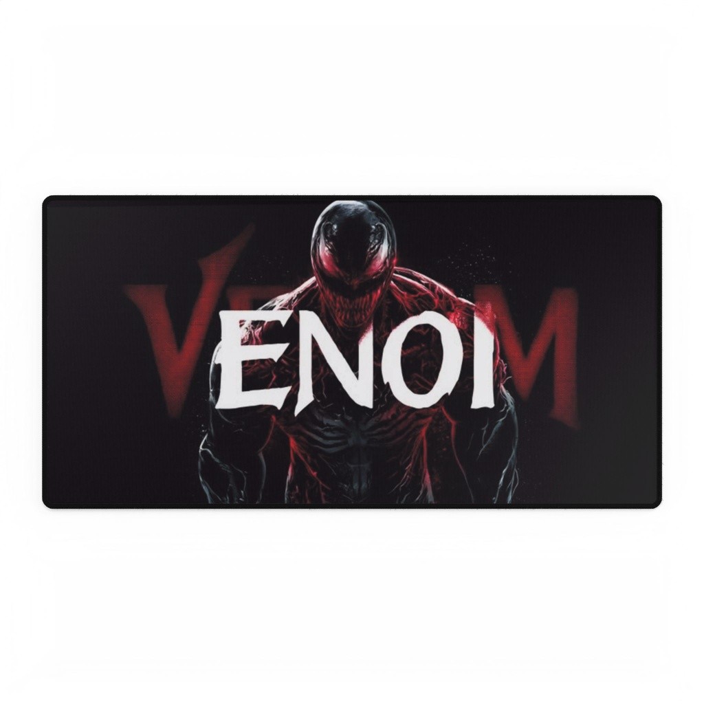 Marvel Comics Venom Cinematic Typography Movie Logo Mouse Pad Desk Mats