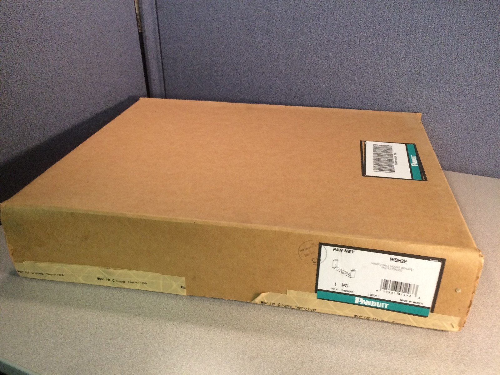 NEW Panduit Pan-Net WBH2E Hinged Wall Mount Bracket 2RU