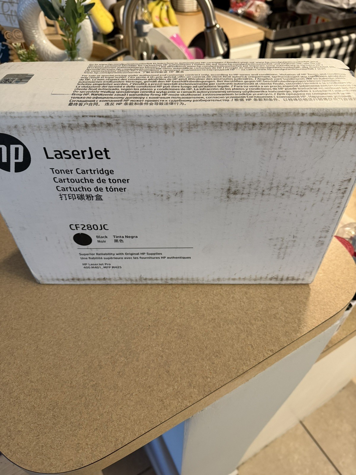 HP LaserJet CF280JC Black Toner Cartridge New Sealed Box