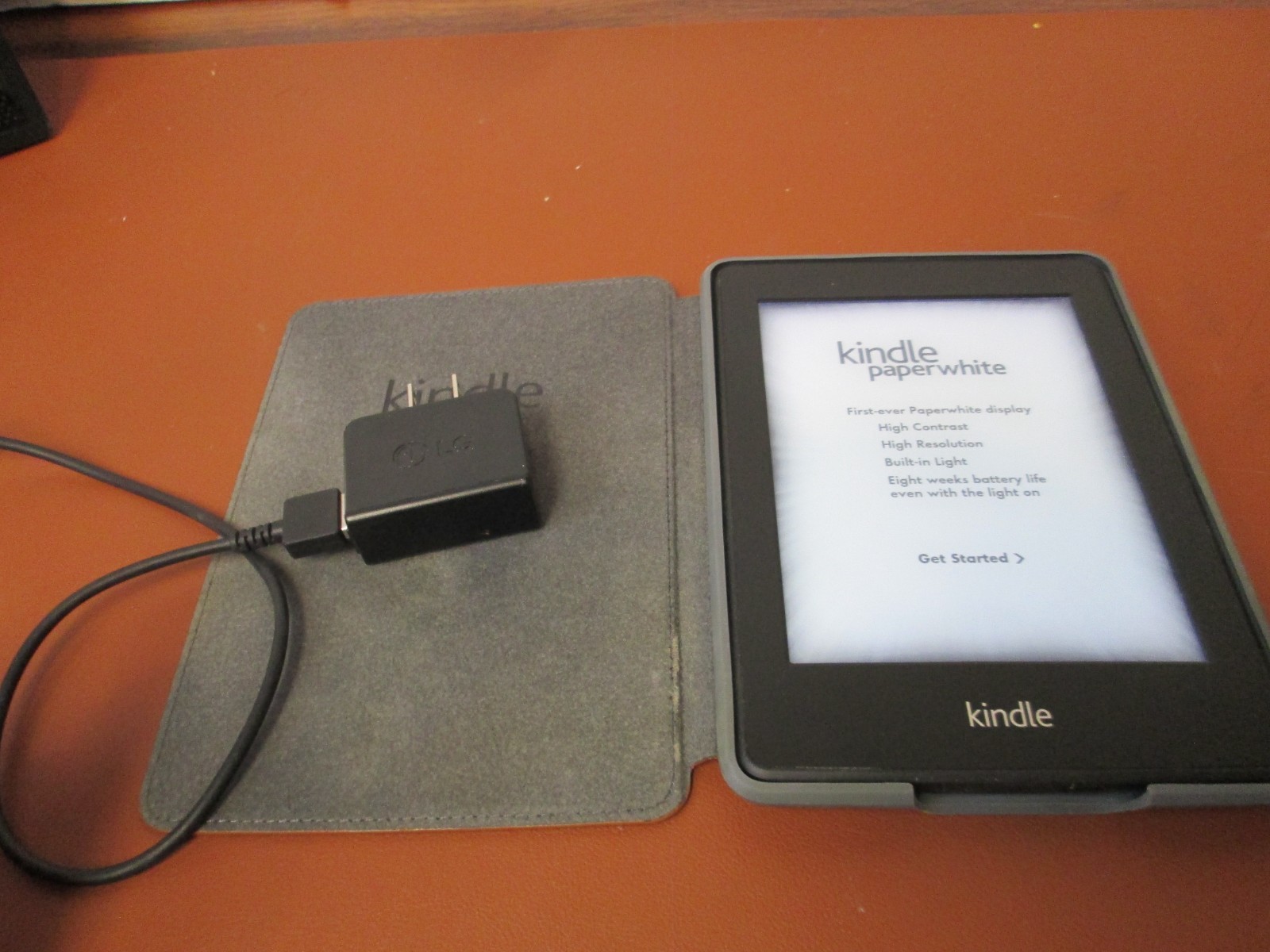 Amazon Kindle Paperwhite 5th Generation 6" 2GB, Black, EY21, Tested and Working
