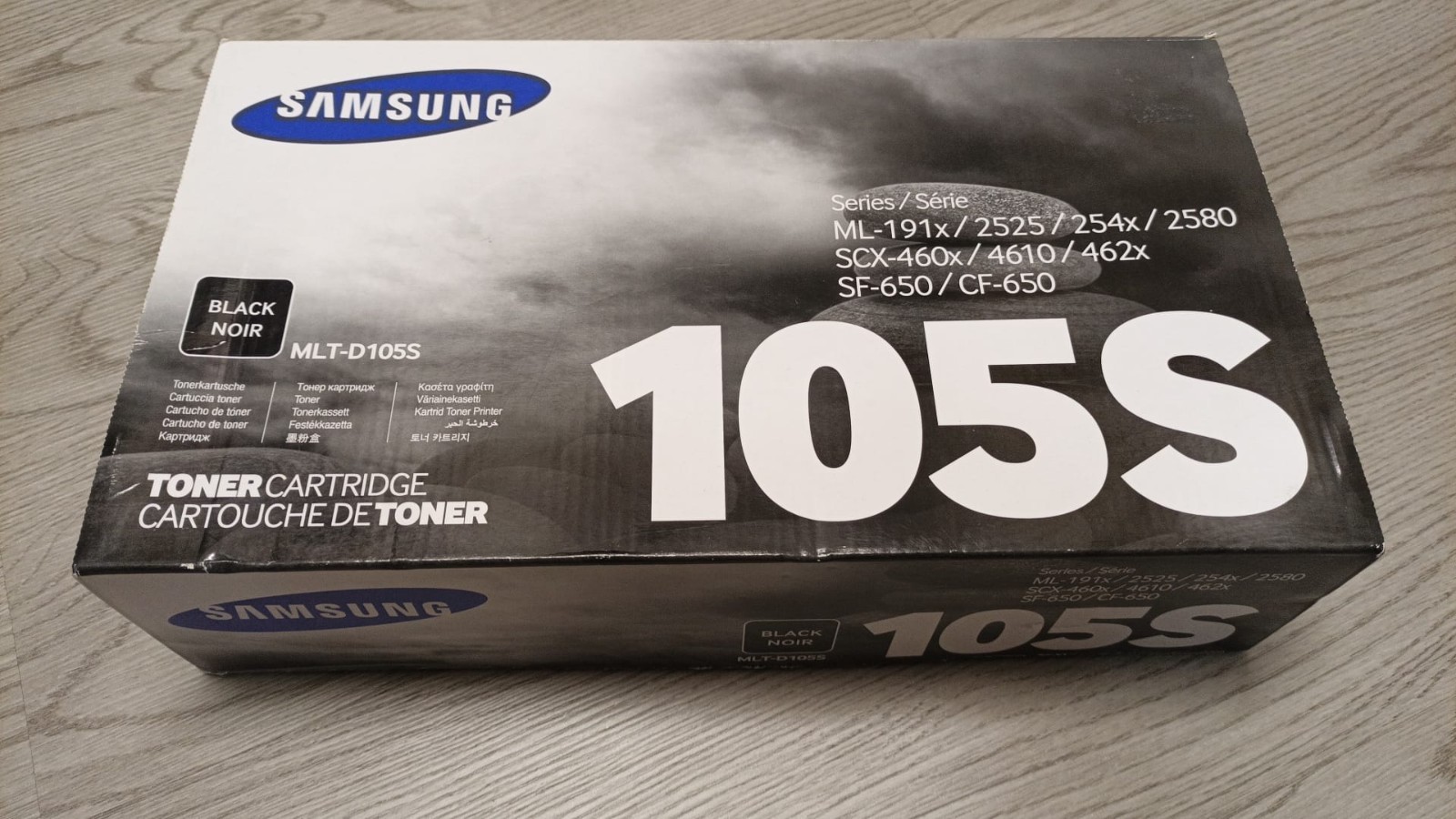 Samsung 105S Black Toner Cartridge 1.5K ML-191x SCX-460x SF-650 MLT-D105S NEW