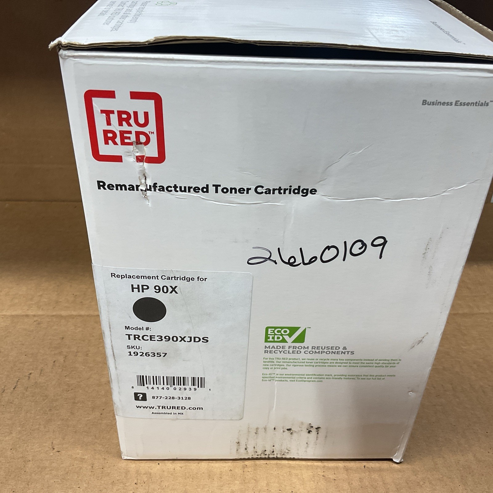 Tru Red Toner Cartridge for HP90A Model TRCE390AJ Lot Of 2