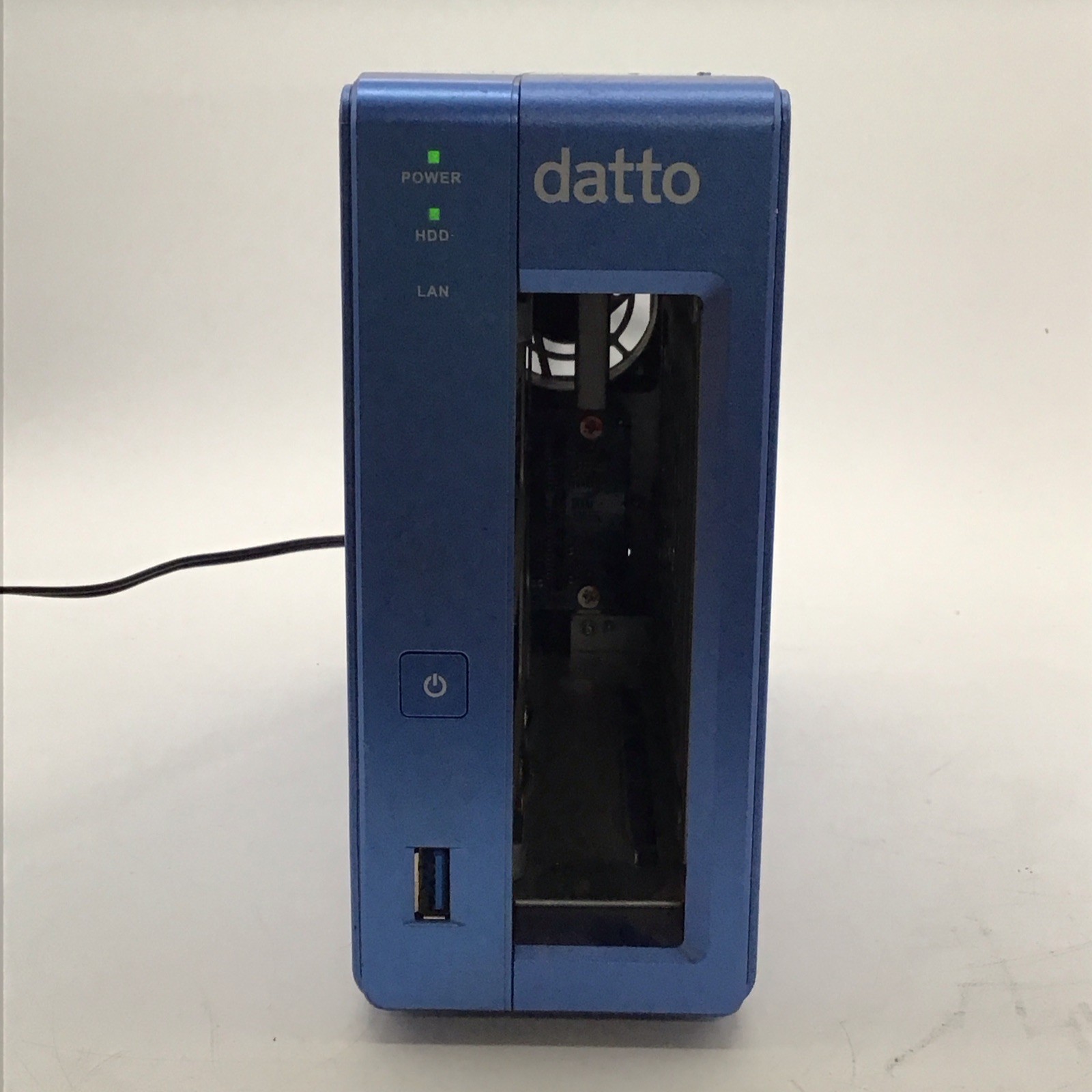 DATTO Alto 3 NO HDD/DISK TRAY/ADAPTER w/No Power Cable Blue Powers On READ