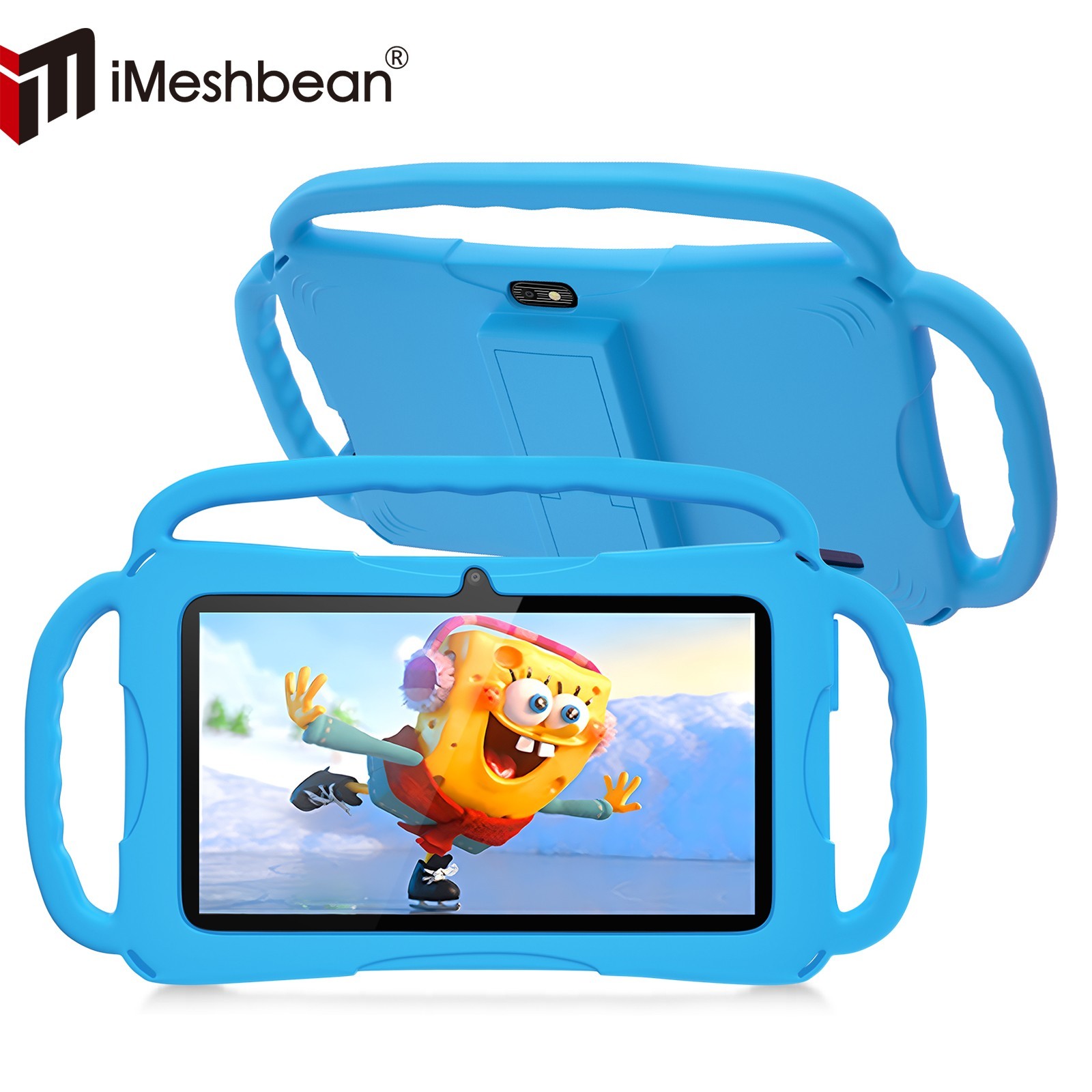 64GB 7" Android 9 Tablet PC For Kids Quad-Core Dual Cameras WiFi Bundle Case