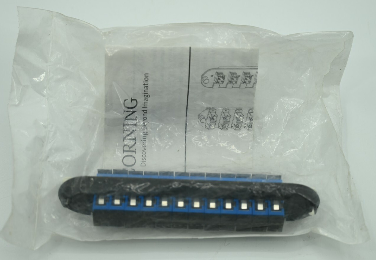 CORNING LANSCAPE CCH-CP12-3C 12 Port Panel W/12 SM Simplex SC CER