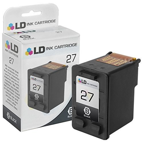 LD Reman Replacement (HP) C8727AN (HP 27) HP-27 HP27 4PK Black Ink Cartridge