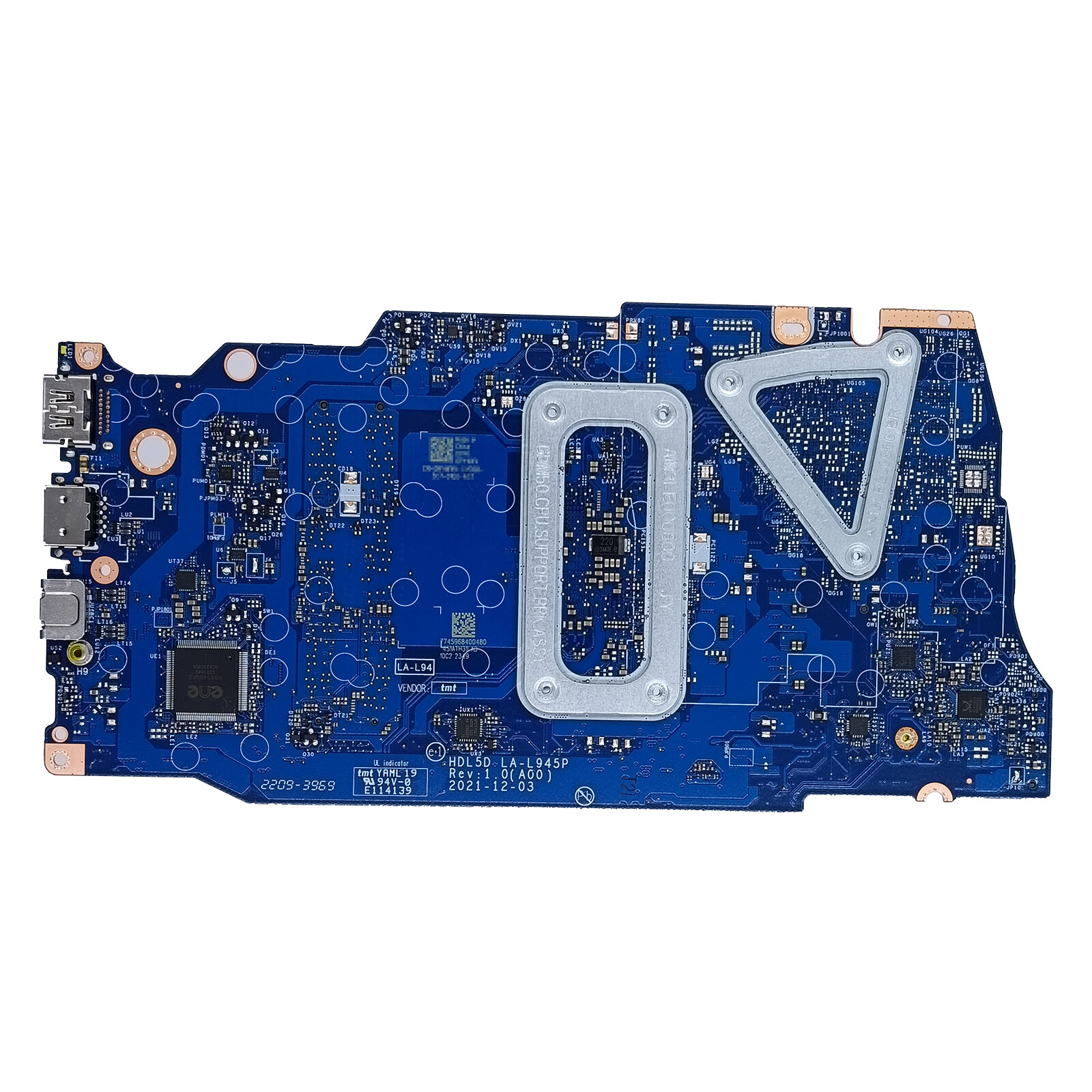 0RYWXV For Dell Vostro 3425 Laptop Motherboard HDL5D LA-L945P CPU R7-5700U
