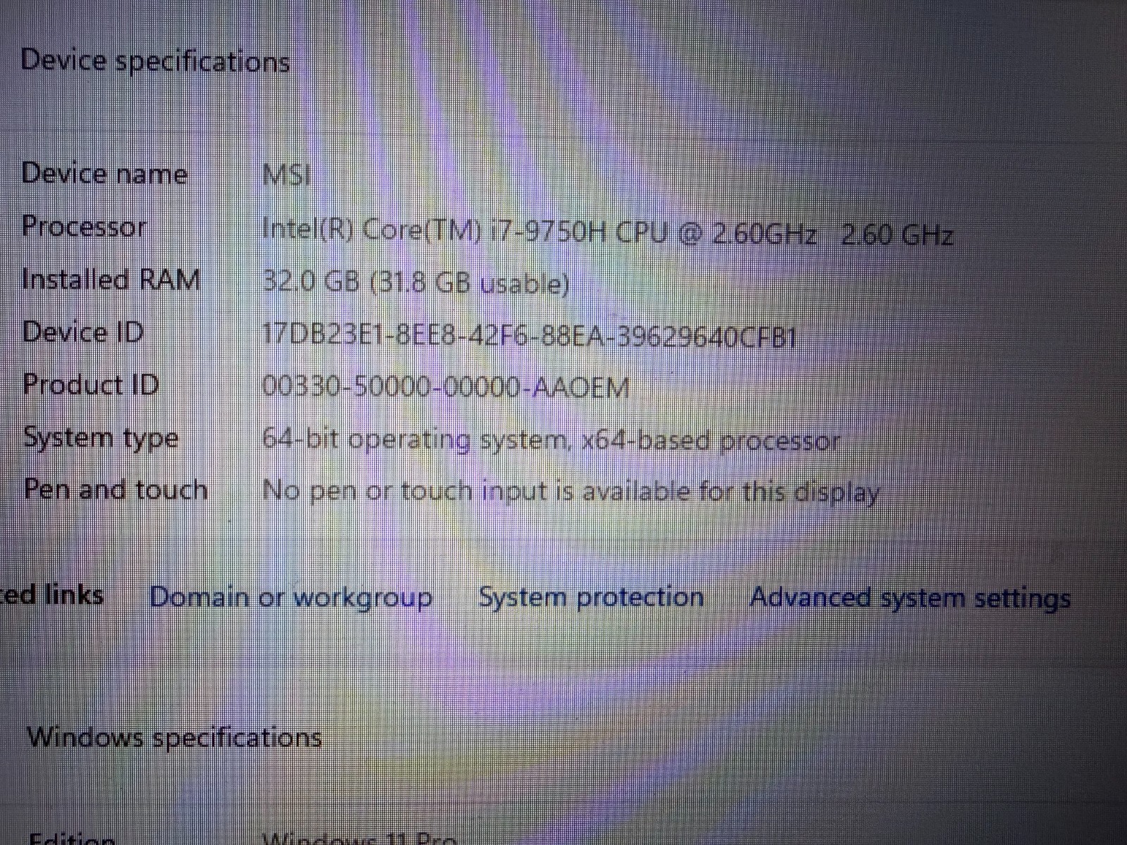MSI GS75 Stealth GS75 Stealth 32Gb, I7 9750, RTX2070, 1.5Tb storage