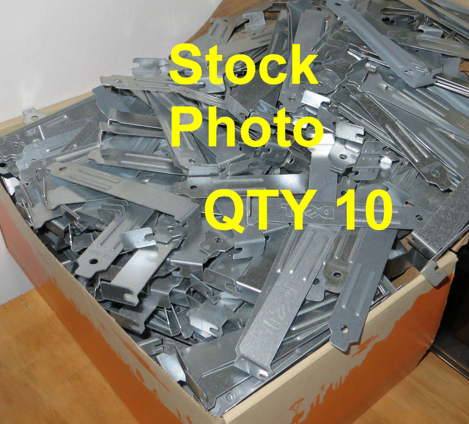 Mixed Lot 10 Full Height ISA AGP PCI-E PCI Slot Cover Filler Blank Case Blanks