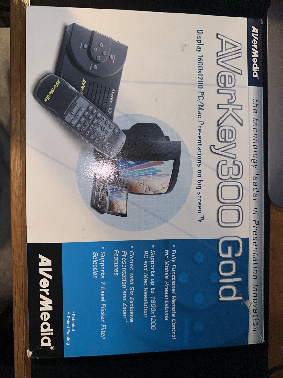 AverMedia AverKey 300 K0C3 with OEM Remote, Power Cord, monitor wire ETC 