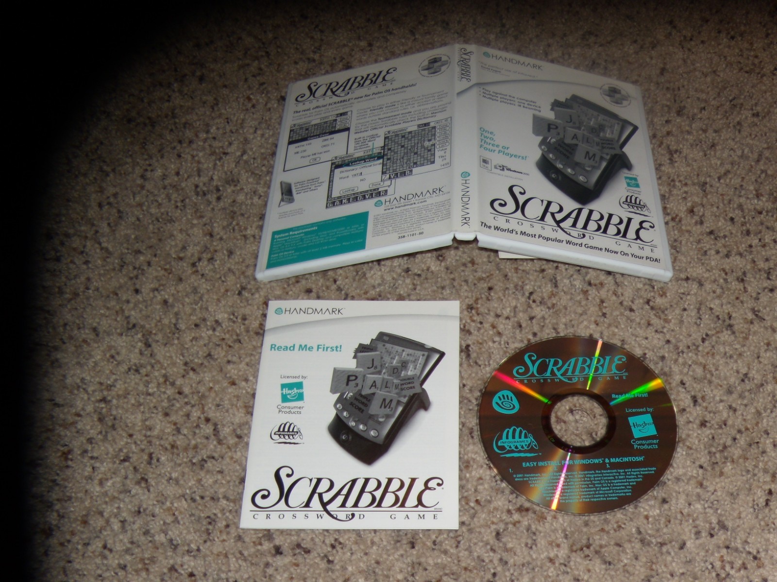 Scrabble Crossword Game - Windows 2000 & Macintosh Game Near Mint