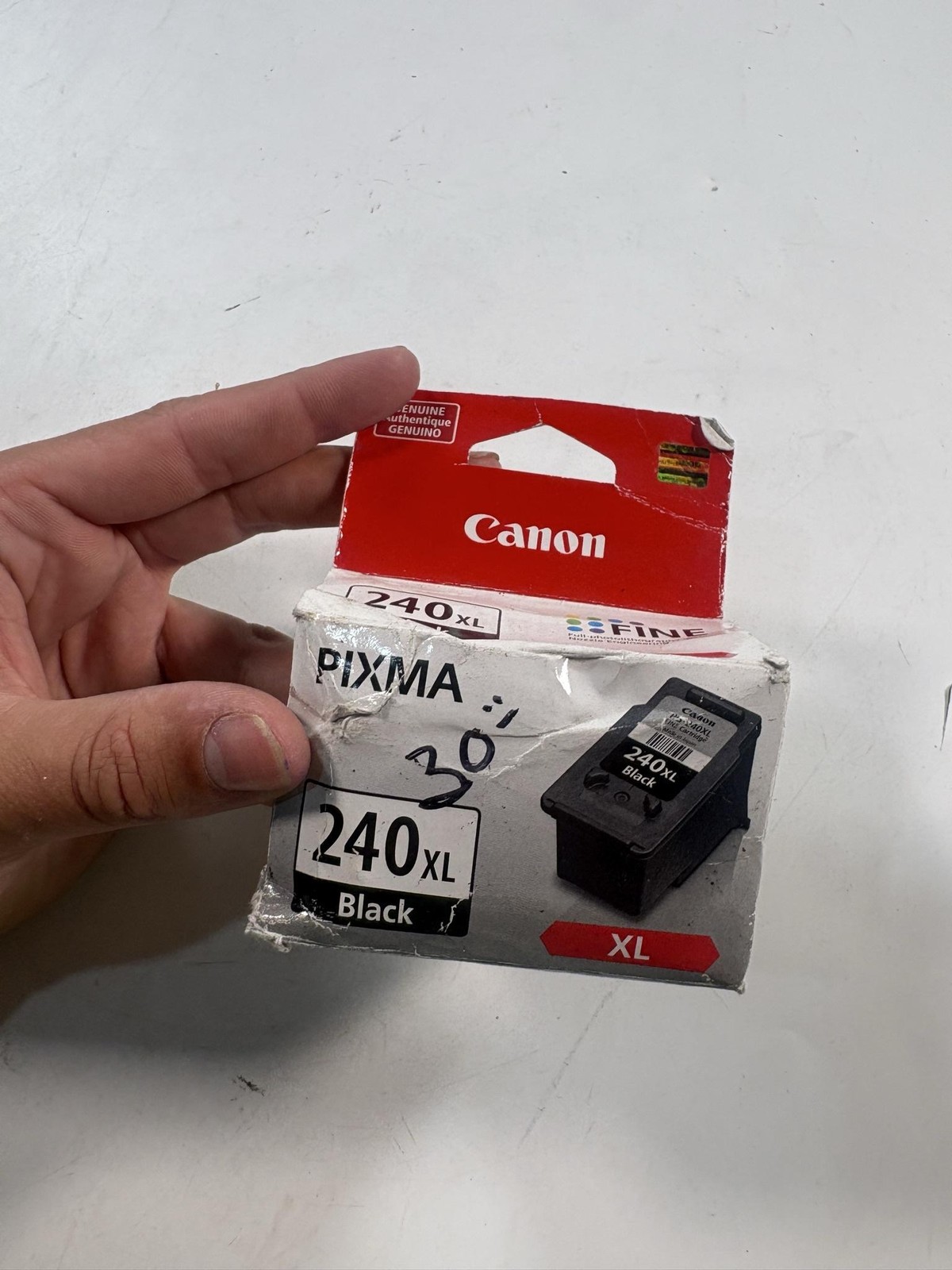 Canon PG-240XL Black Ink Cartridge 240XL FINE Genuine OEM Pixma Made Japan