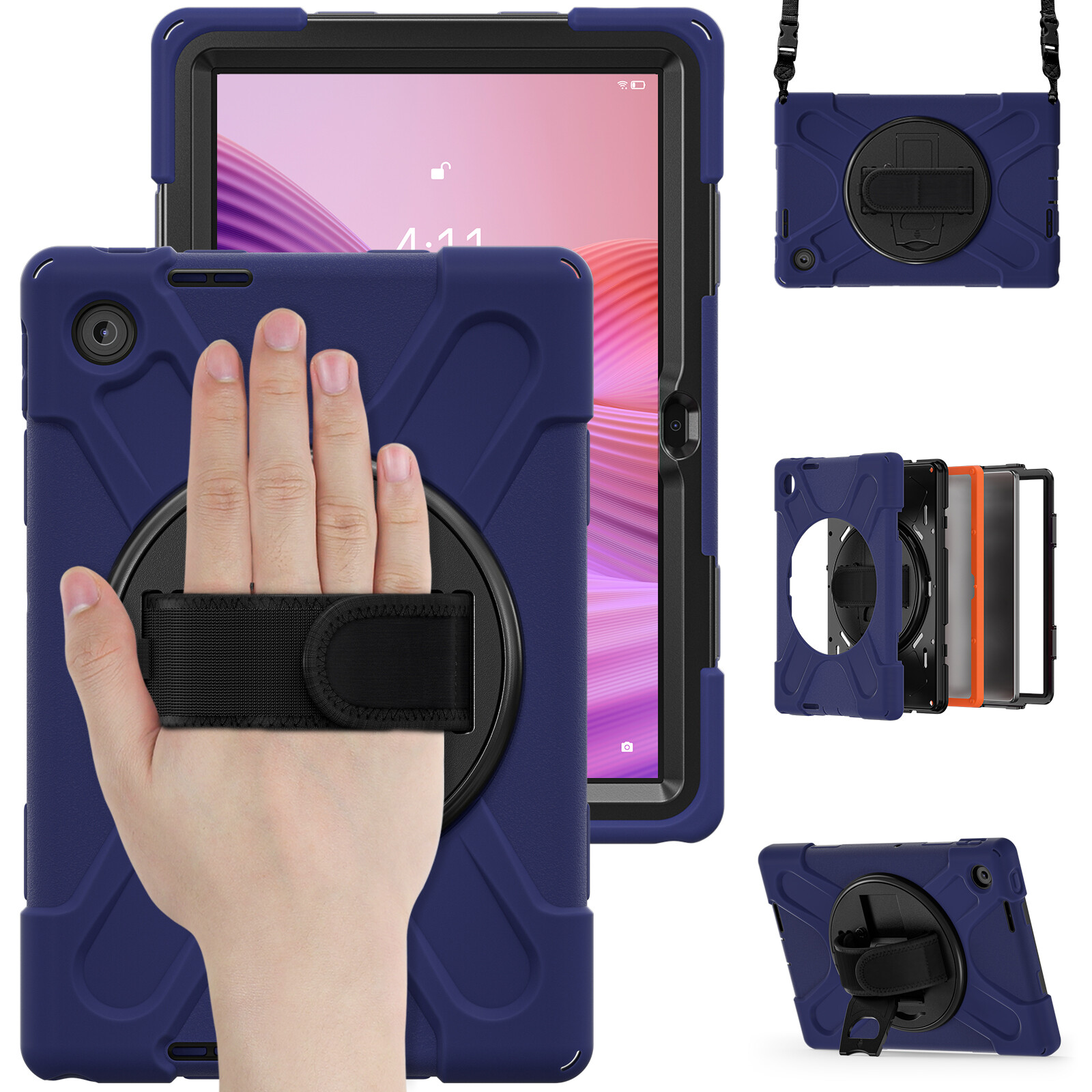 Shockproof Stand Case Cover for Lenovo Tab S10 10.1" TB311XU/K10C TB311FU 2025