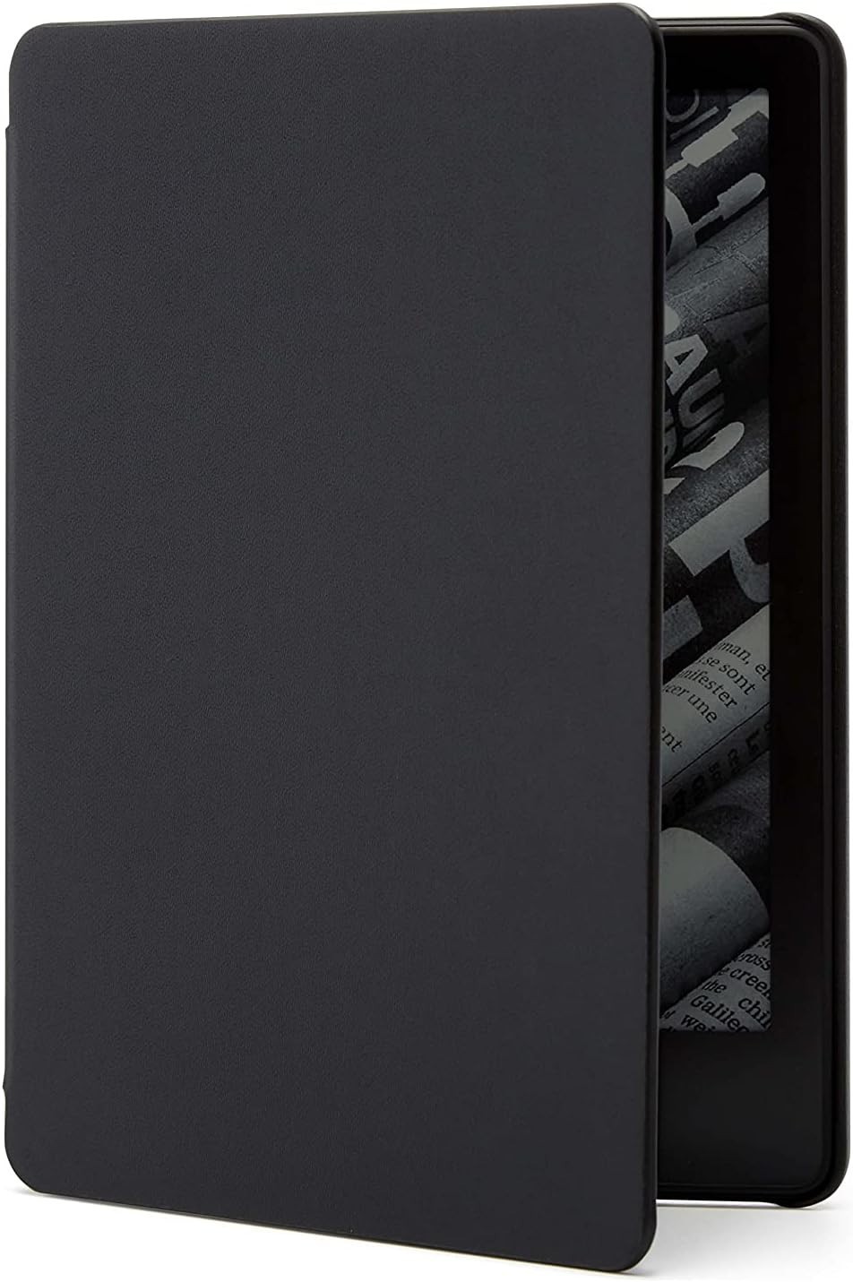 NuPro Book Cover Black Lightweight for Amazon Kindle Paperwhite 11th Generation
