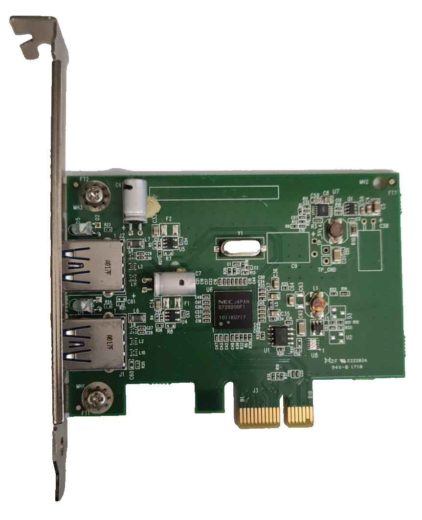 Startech 4061-705065-003 PCIe plug-in card with 2x USB3 interface
