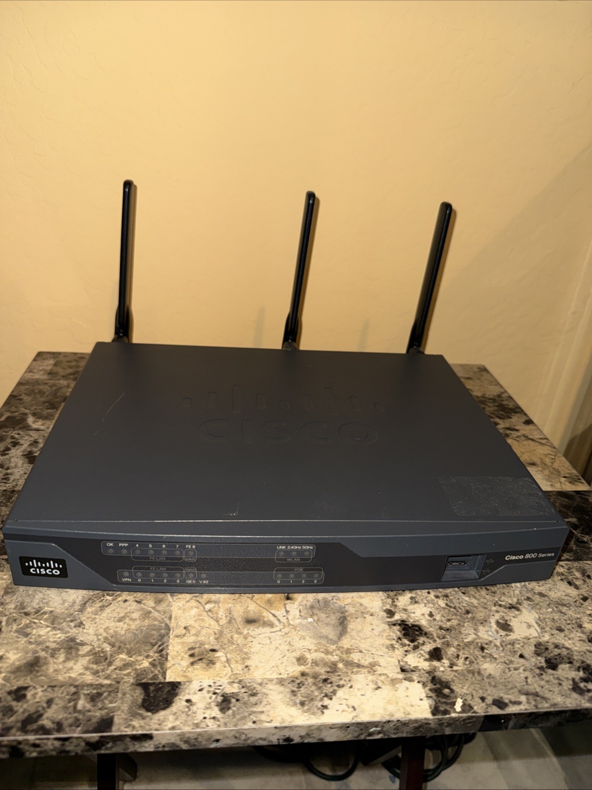 Cisco 891W-AGN-A-K9  V02 Integrated Services Router