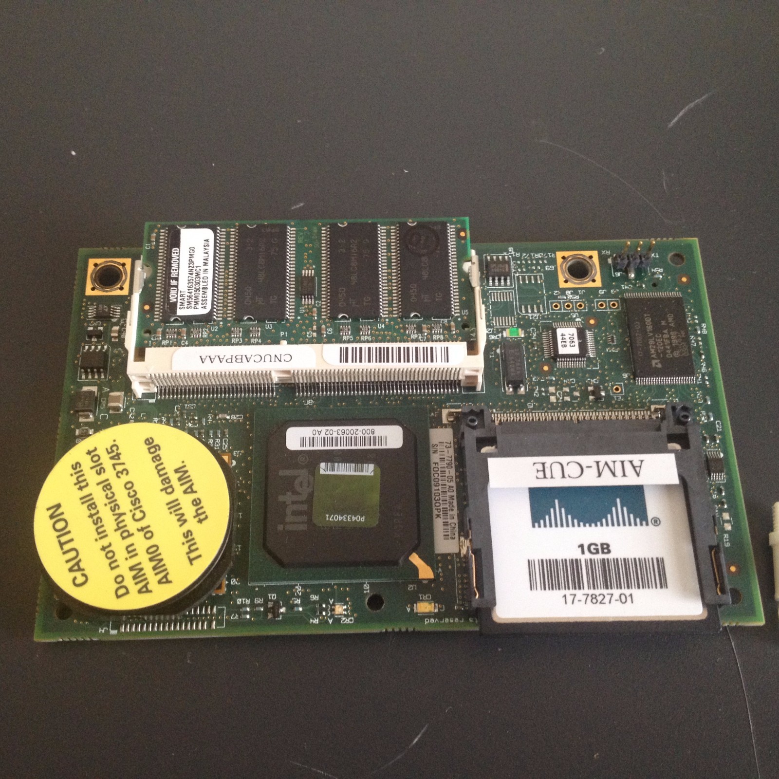 CISCO AIM-CUE - Unity Express  w/ 1GB/CUE 7.0.3/50 CME LICENSE/ ENG&SPN 