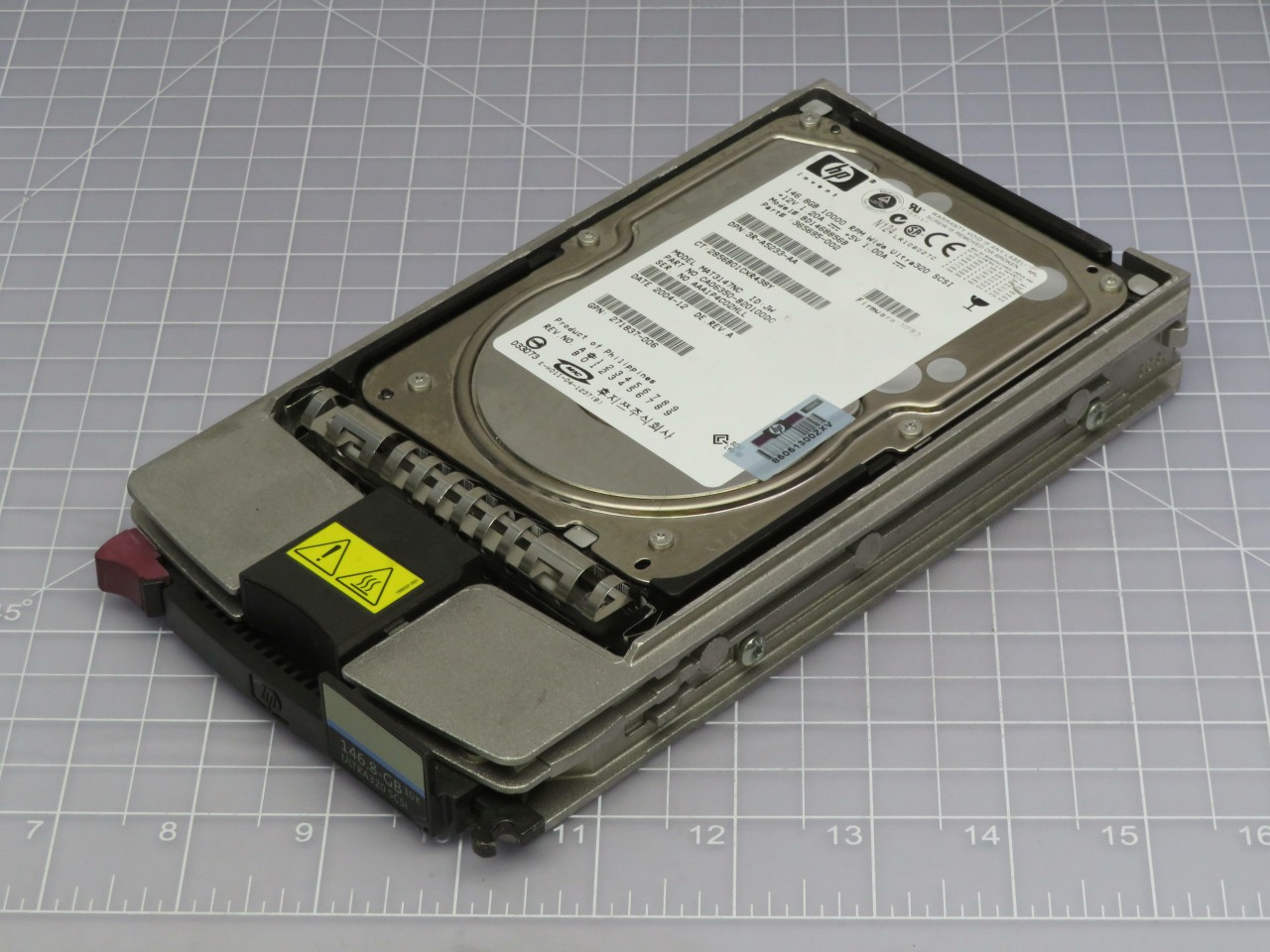 HP MAT3147NC CA06350-B20100DC 146.8GB HARD DISK DRIVE T188477