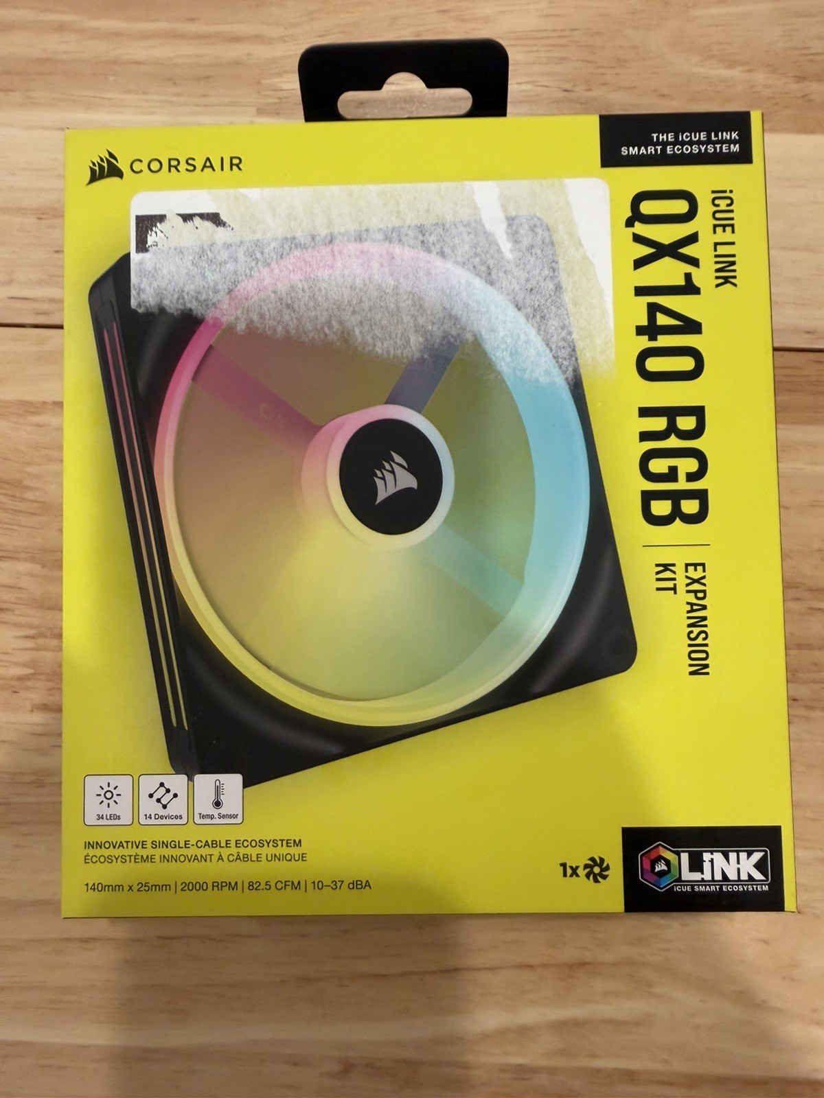 Corsair iCUE Link QX140 RGB 140mm (Single Pack)