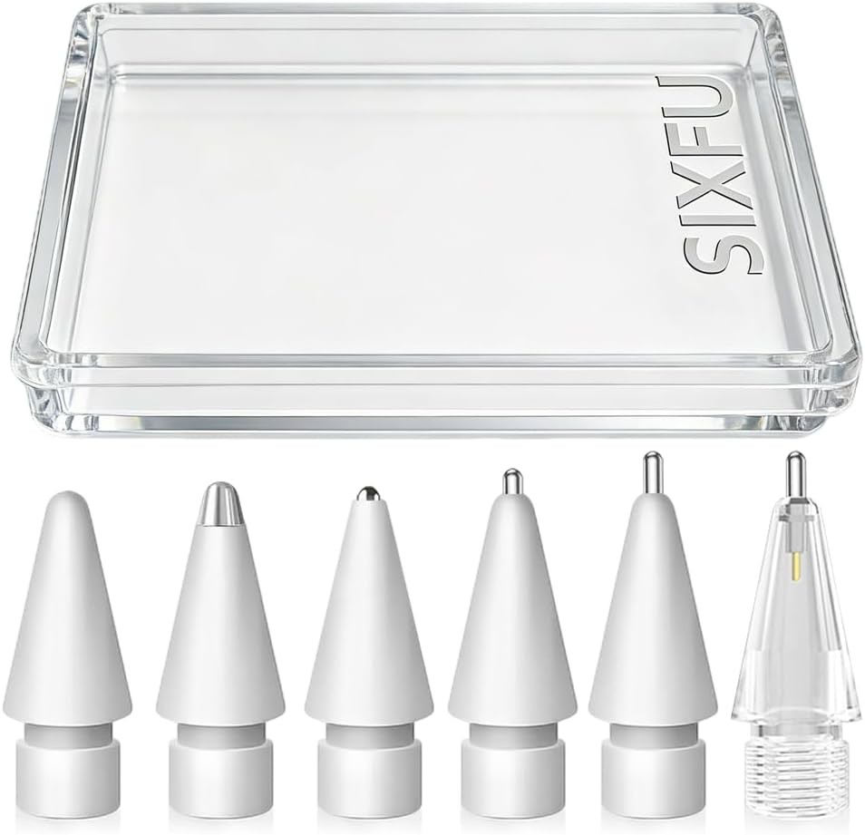 Replacement Pencil Tips for Apple Pencil, Multiple Durable iPencil Tip Nibs A...