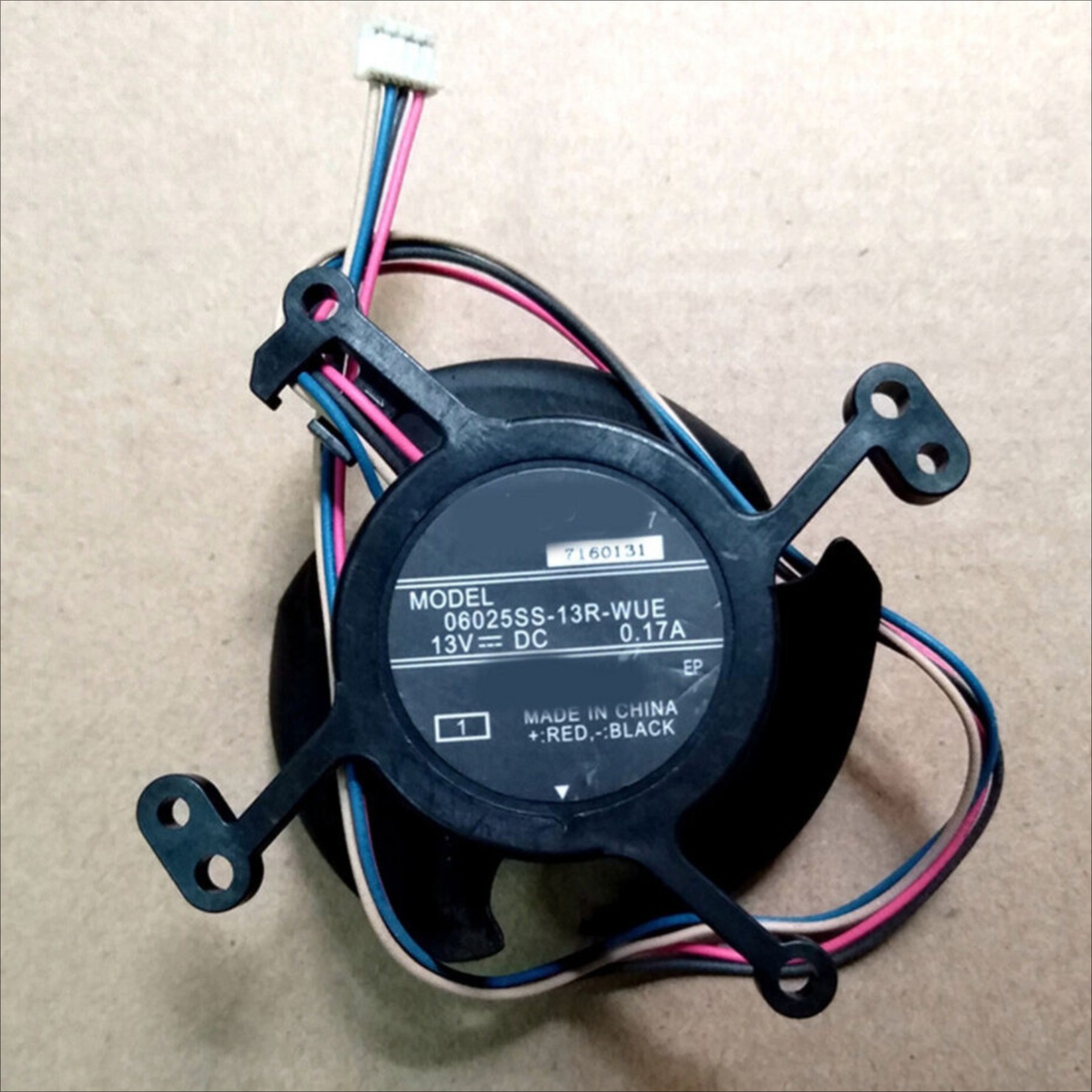 1PC For 4-wire Projector Cooling Fan 06025SS-13R-WUE 13V 0.17A 6025