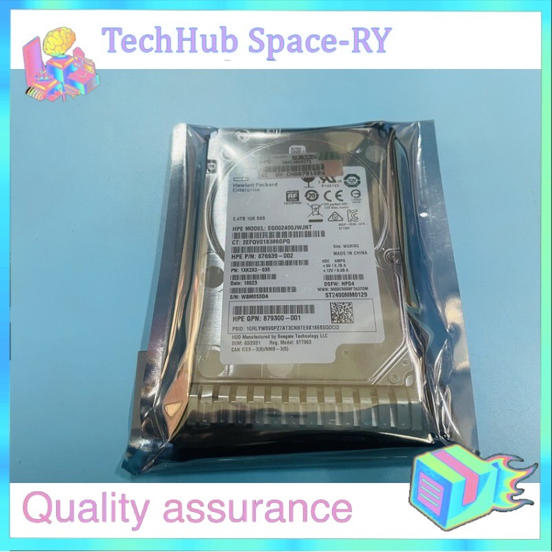 NEW P28352-B21 P30562-001 HPE 2.4TB SAS 12G 10K 2.5" 512e HDD Hard Drive