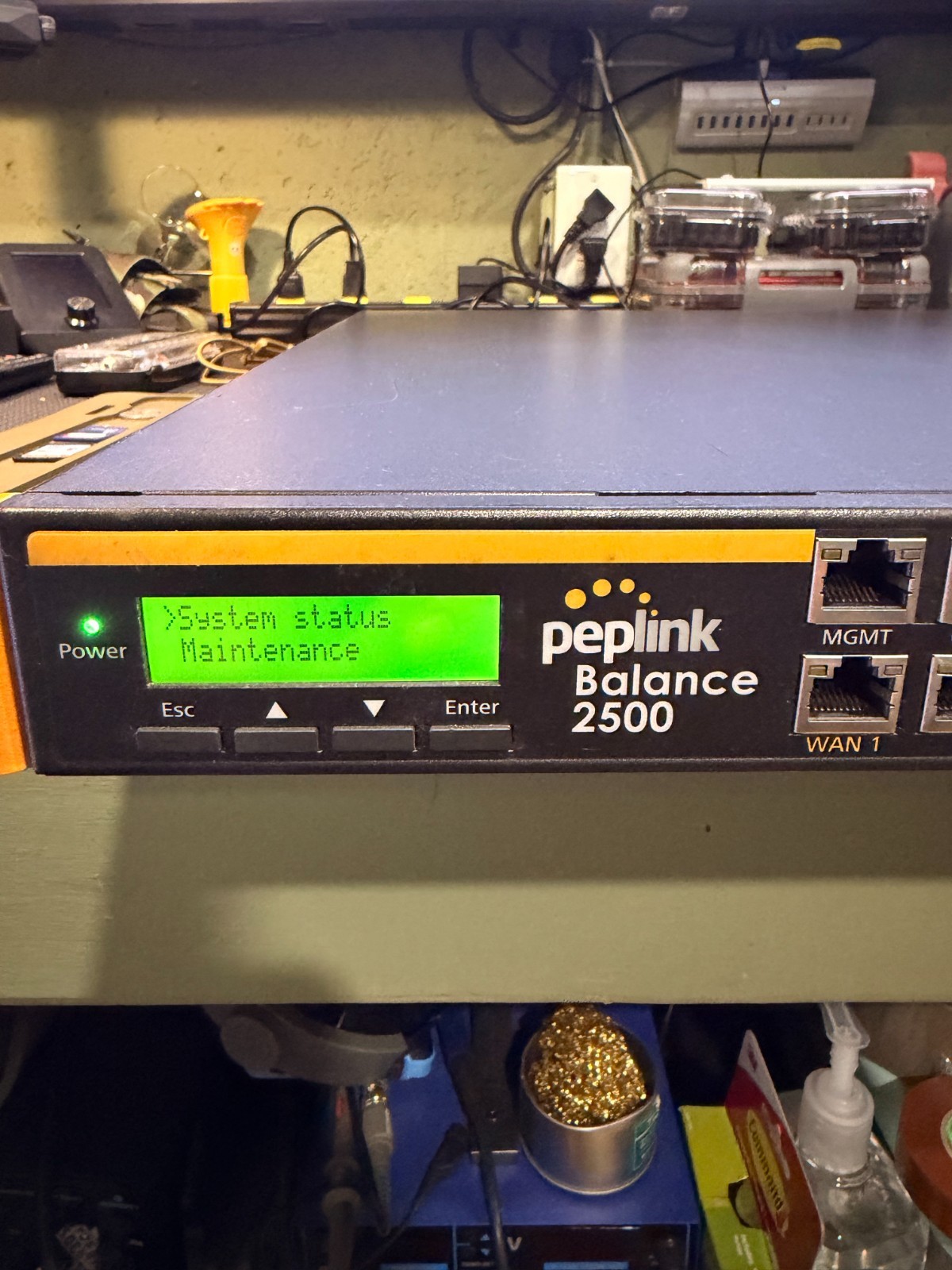 Peplink Balance 2500 BPL-2500-SFP Multi-WAN Router 10Gb SFP+ Tested
