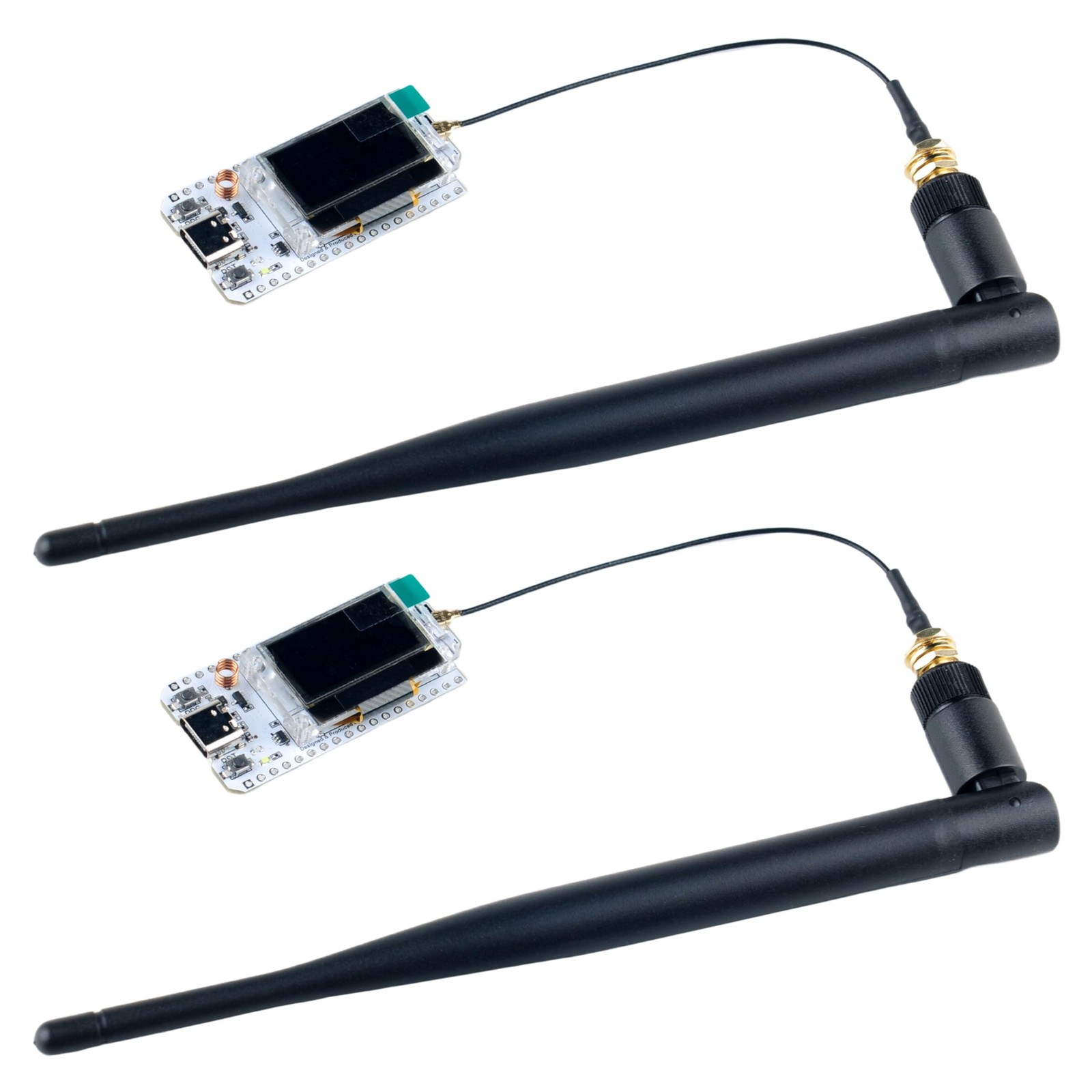 2pcs 915MHz LoRa32 V3 ESP32 S3 WiFi+BT Development Board with 5DBi LoRa Anten...
