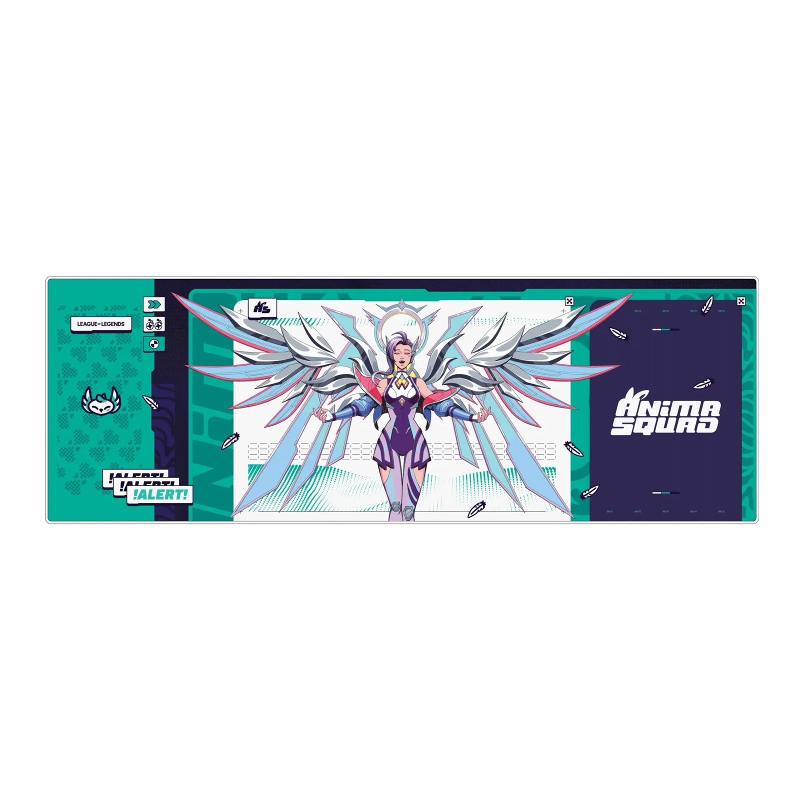 League of Legends Anima Squad Seraphine XL Mouse Pad Riot Games Authentic