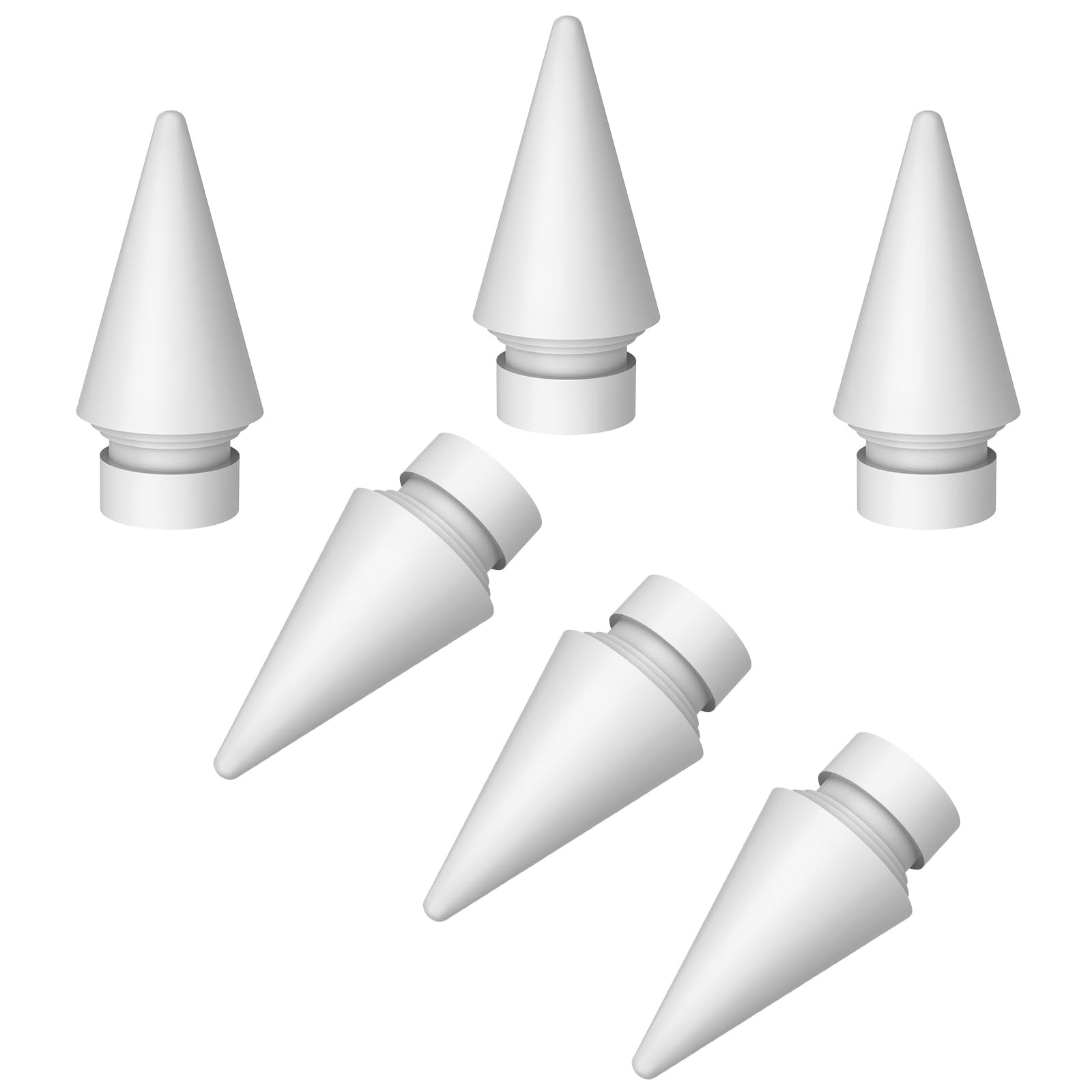 6PCS Replacement Tips for Accokids 10 Mins Fast Charging iPad Pencil ONLY