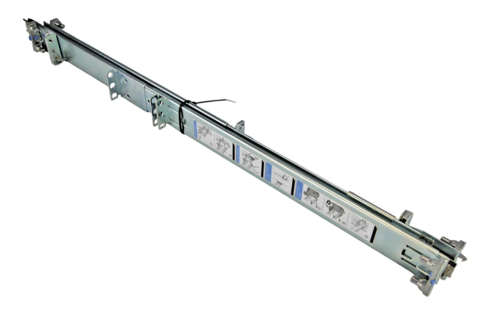 Dell R340 R350 R440 R450 R6515 R630 R640 R650xs R660xs 1U A8 Static Rails 53D7M