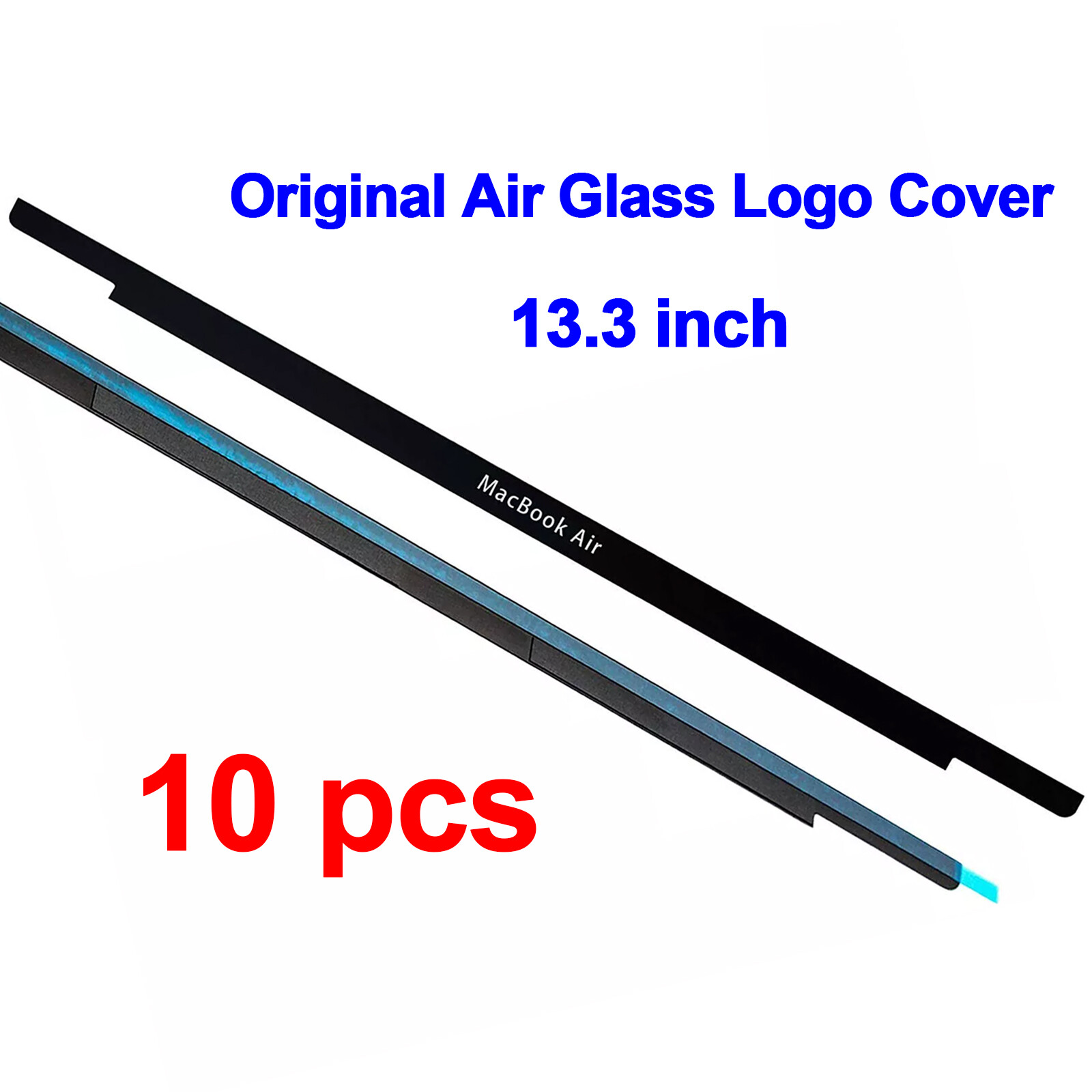 10PCS Original LCD Front Glass Trim Bezel Logo Cover for MacBook Air 13.3" A2179