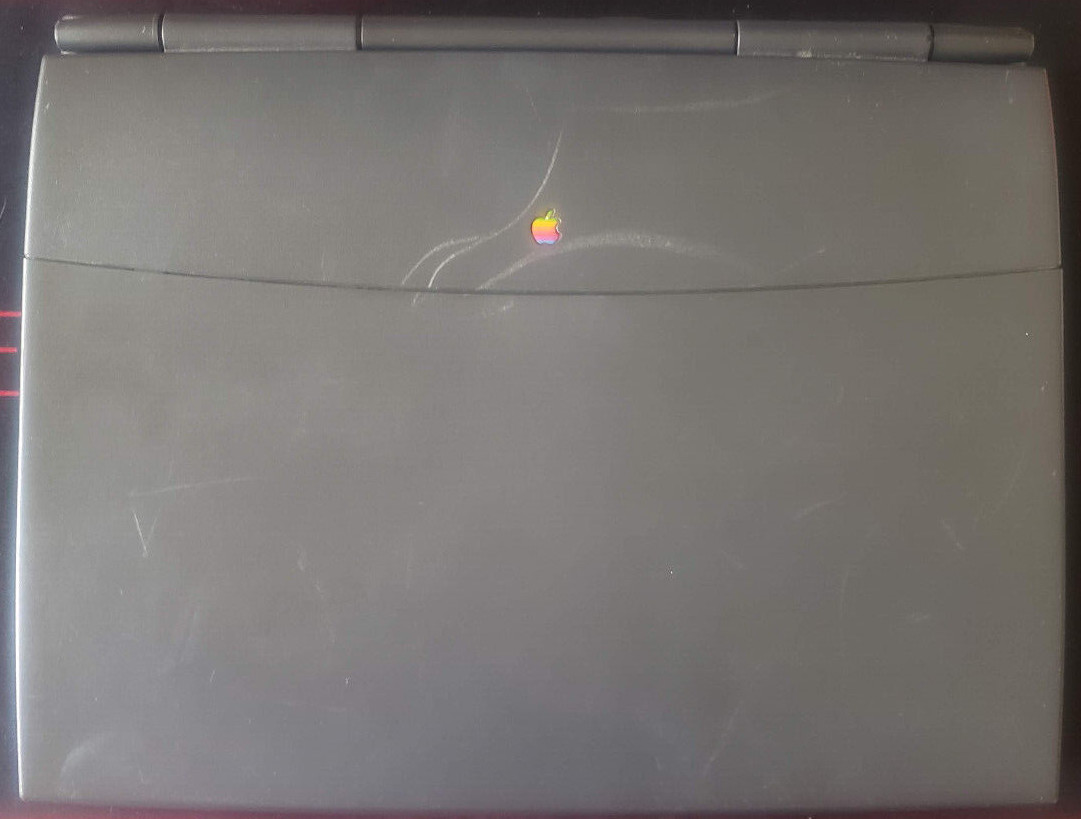VINTAGE Macintosh PowerBook 1400CS early Apple laptop antique WITH BAG