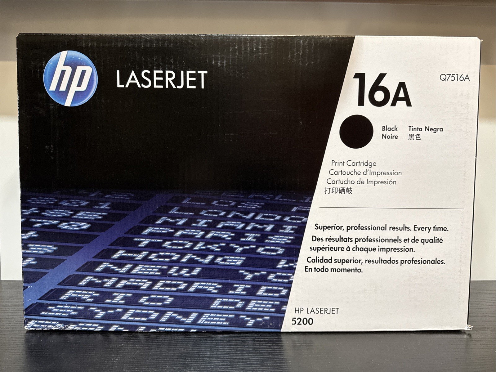 Genuine HP 16A Q7516A Black Toner Cartridge SEALED C