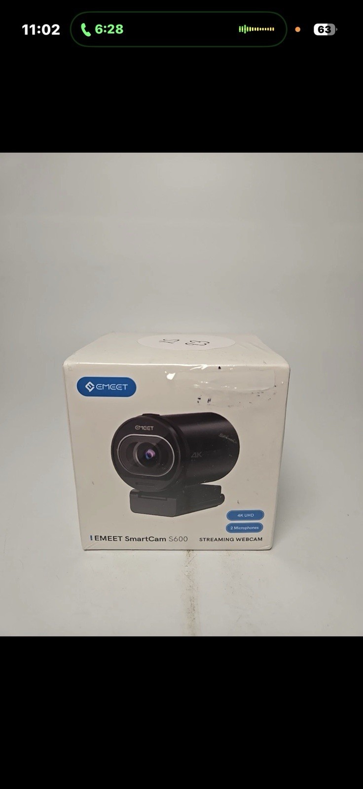 EMEET 4K SmartCam S600 Streaming Autofocus Webcam